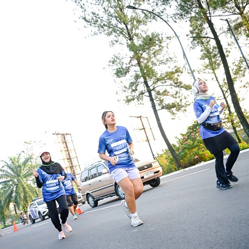 Race photo from BOGORUN 2026