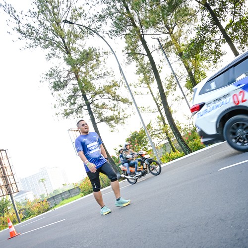 Race photo from BOGORUN 2026