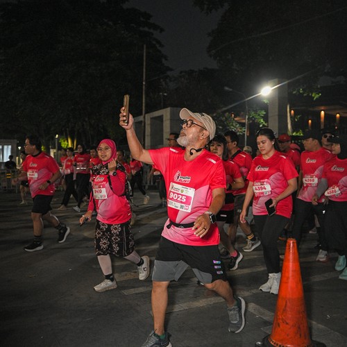 Race photo from SMARTFREN RUN 2026