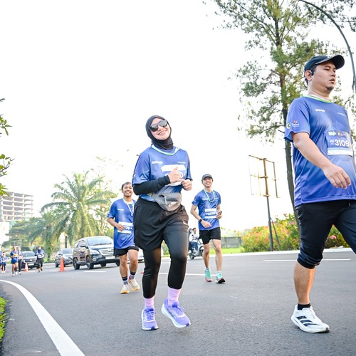 Race photo from BOGORUN 2026