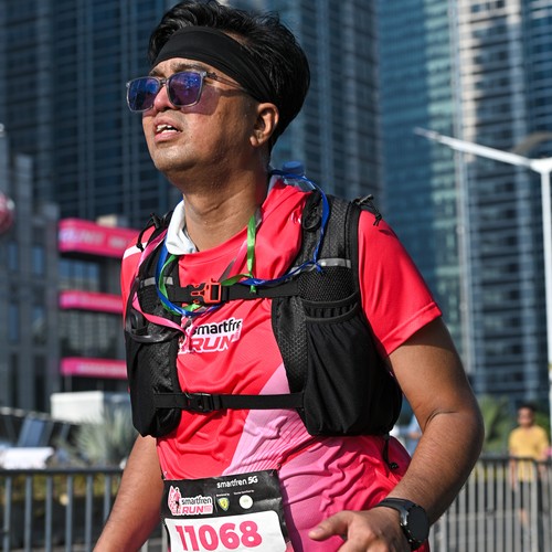 Race photo from SMARTFREN RUN 2026