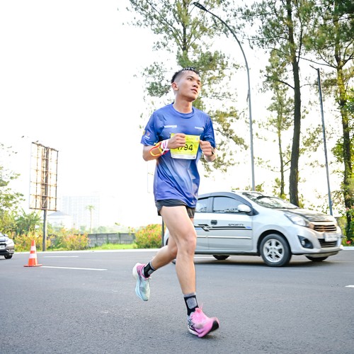Race photo from BOGORUN 2026
