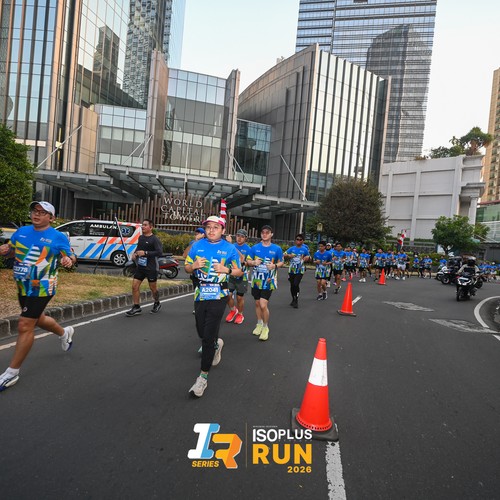Race photo from ISOPLUS RUN 2026 - JAKARTA