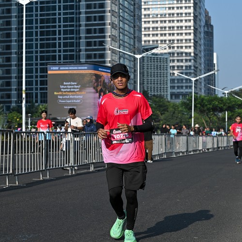 Race photo from SMARTFREN RUN 2026