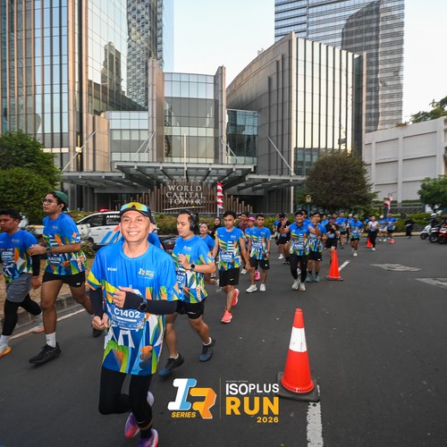 Race photo from ISOPLUS RUN 2026 - JAKARTA