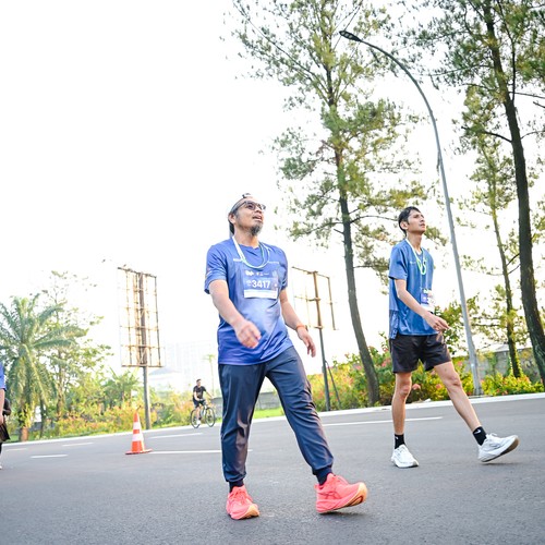 Race photo from BOGORUN 2026