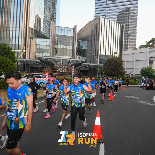Race photo from ISOPLUS RUN 2026 - JAKARTA