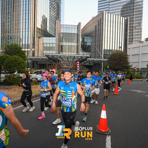 Race photo from ISOPLUS RUN 2026 - JAKARTA