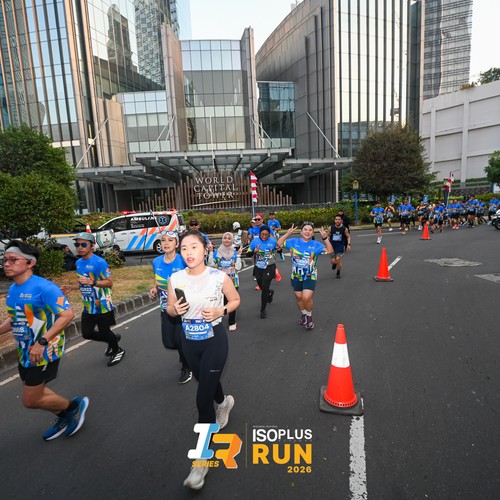 Race photo from ISOPLUS RUN 2026 - JAKARTA