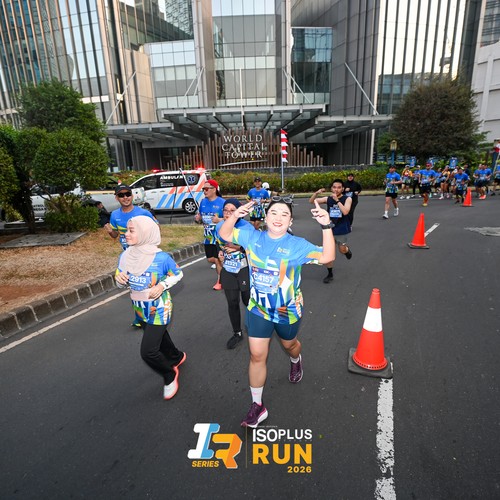 Race photo from ISOPLUS RUN 2026 - JAKARTA