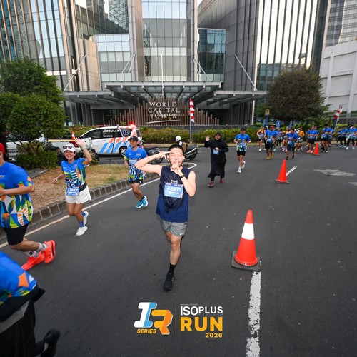 Race photo from ISOPLUS RUN 2026 - JAKARTA