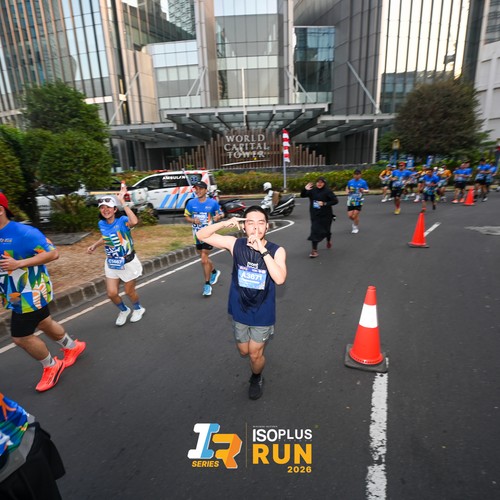 Race photo from ISOPLUS RUN 2026 - JAKARTA