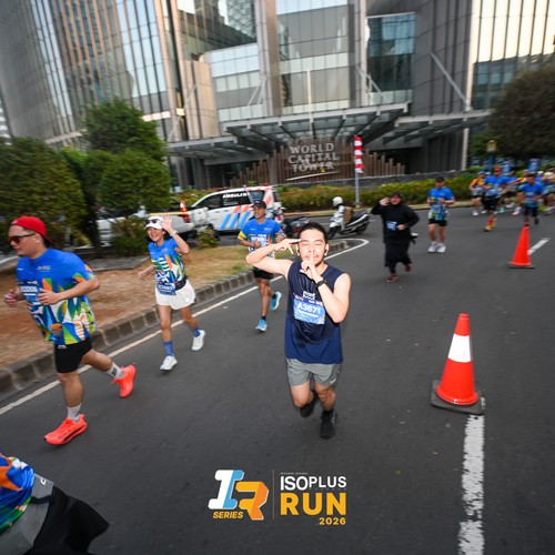 Race photo from ISOPLUS RUN 2026 - JAKARTA