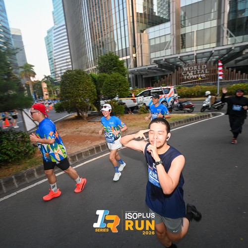 Race photo from ISOPLUS RUN 2026 - JAKARTA