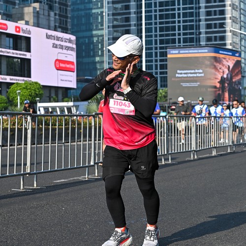 Race photo from SMARTFREN RUN 2026