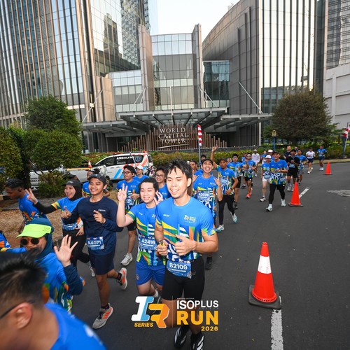 Race photo from ISOPLUS RUN 2026 - JAKARTA
