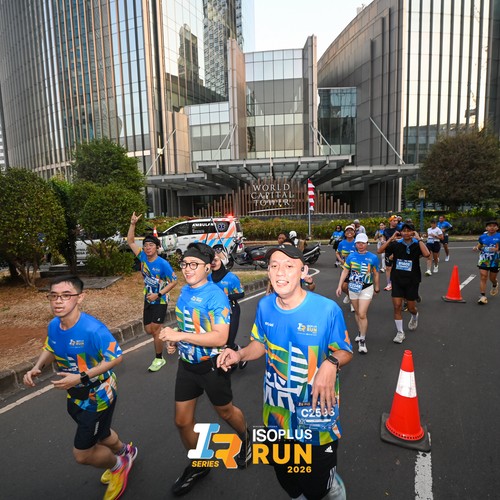 Race photo from ISOPLUS RUN 2026 - JAKARTA