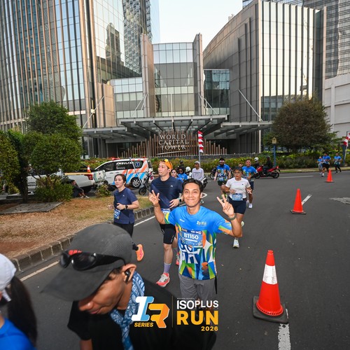 Race photo from ISOPLUS RUN 2026 - JAKARTA