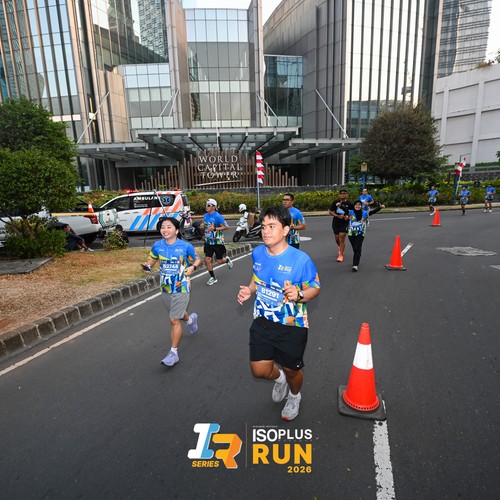 Race photo from ISOPLUS RUN 2026 - JAKARTA