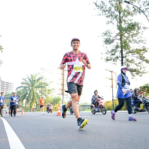 Race photo from BOGORUN 2026