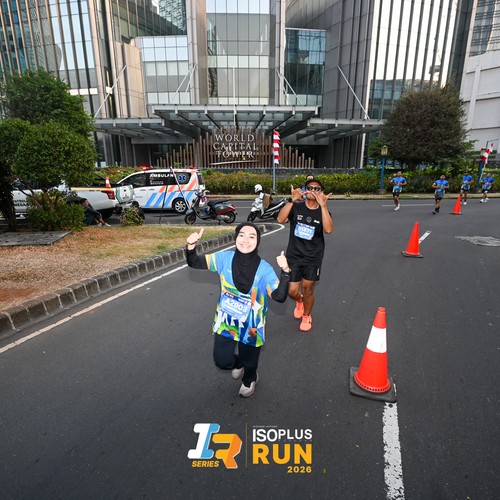 Race photo from ISOPLUS RUN 2026 - JAKARTA