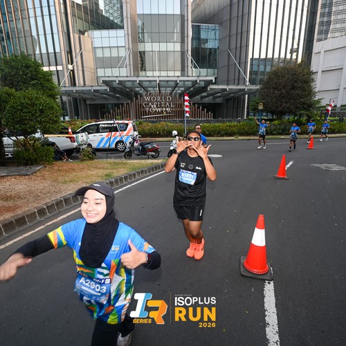 Race photo from ISOPLUS RUN 2026 - JAKARTA