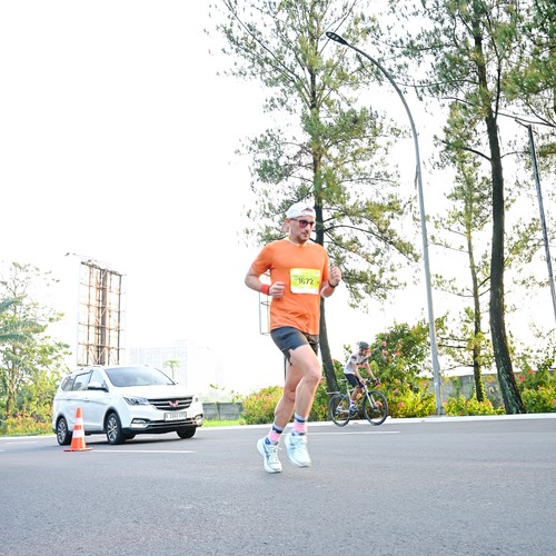 Race photo from BOGORUN 2026