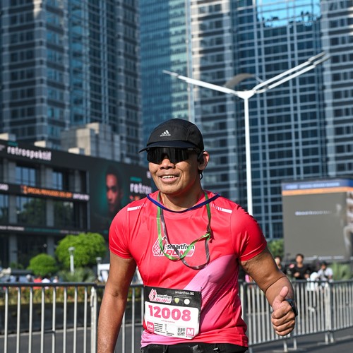 Race photo from SMARTFREN RUN 2026