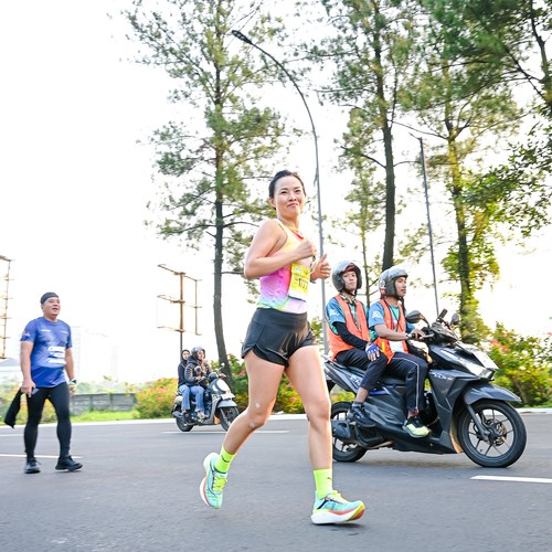 Race photo from BOGORUN 2026