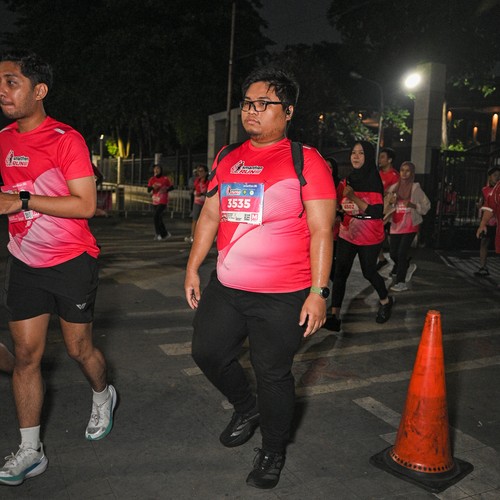 Race photo from SMARTFREN RUN 2026