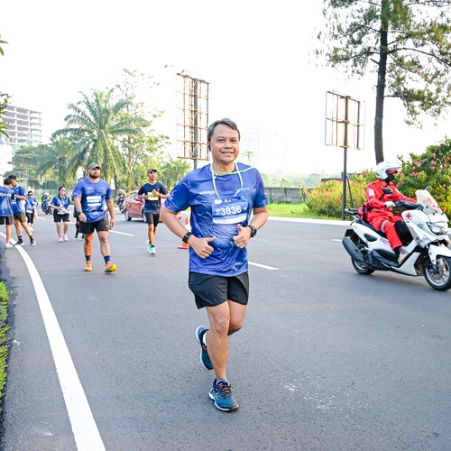 Race photo from BOGORUN 2026