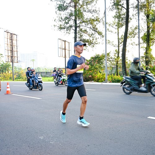 Race photo from BOGORUN 2026