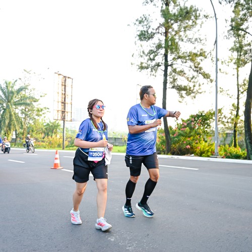Race photo from BOGORUN 2026