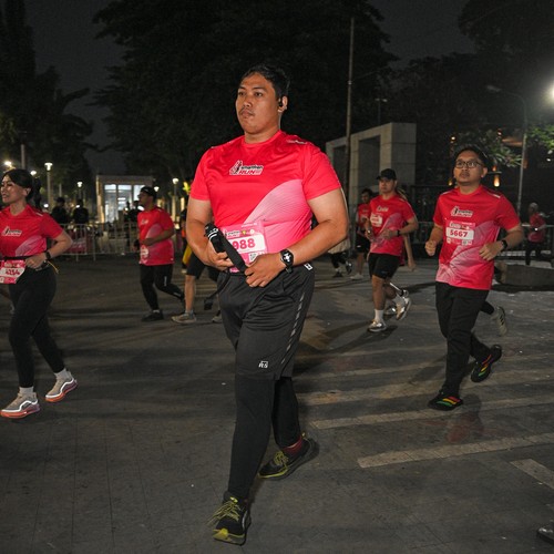 Race photo from SMARTFREN RUN 2026