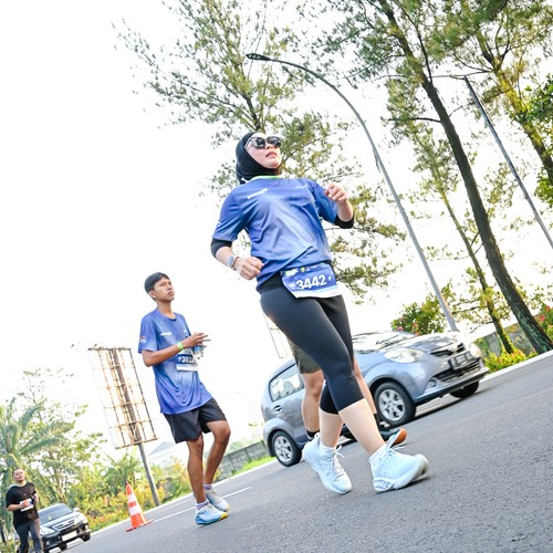 Race photo from BOGORUN 2026