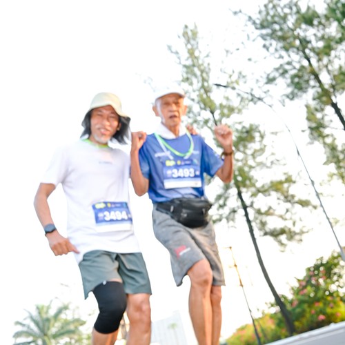Race photo from BOGORUN 2026