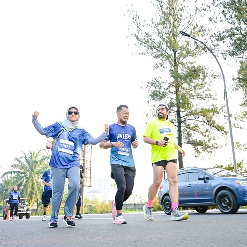 Race photo from BOGORUN 2026