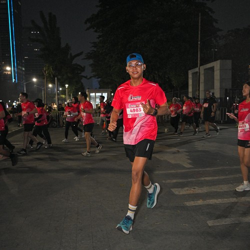 Race photo from SMARTFREN RUN 2026