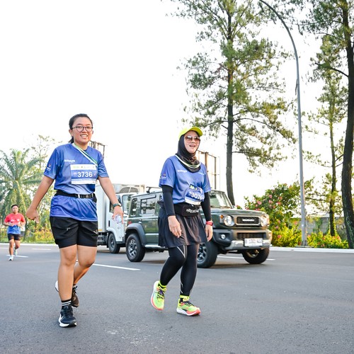 Race photo from BOGORUN 2026