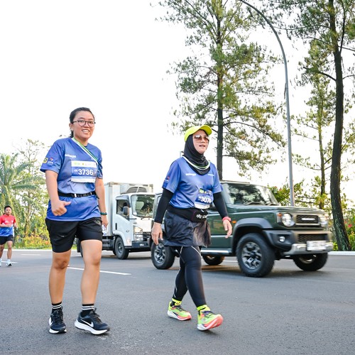 Race photo from BOGORUN 2026