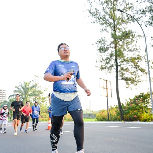 Race photo from BOGORUN 2026