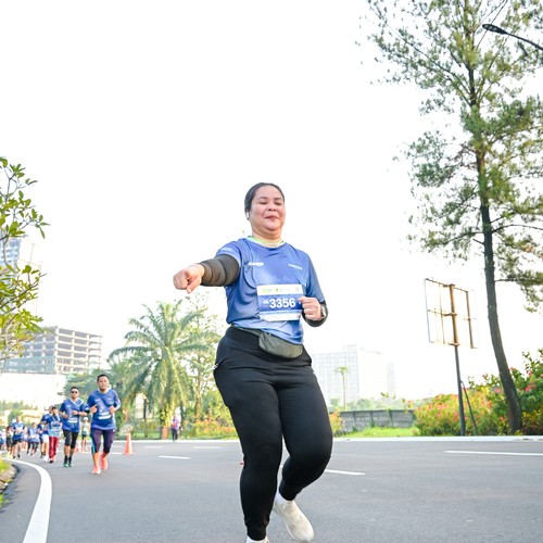 Race photo from BOGORUN 2026