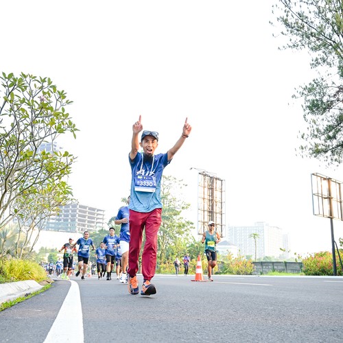 Race photo from BOGORUN 2026