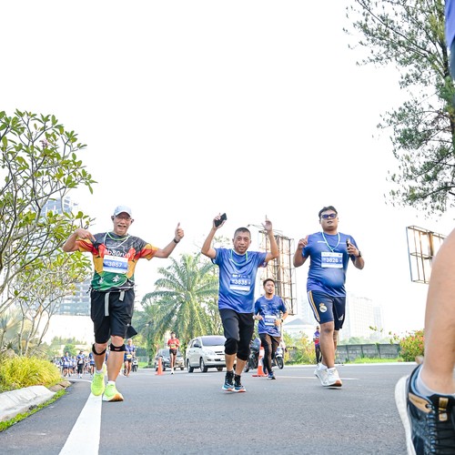 Race photo from BOGORUN 2026