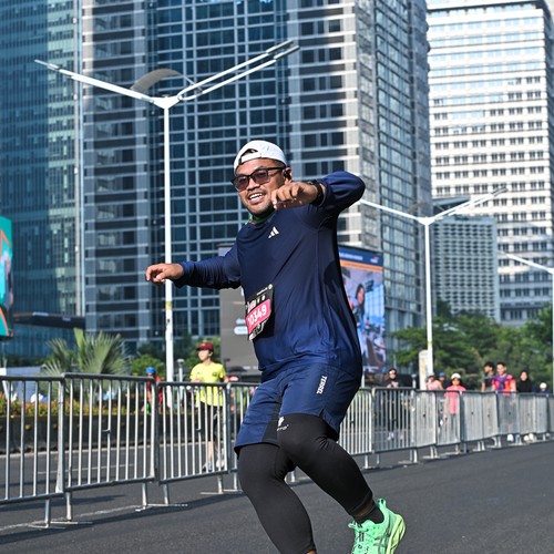 Race photo from SMARTFREN RUN 2026