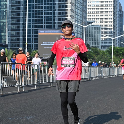 Race photo from SMARTFREN RUN 2026