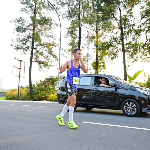 Race photo from BOGORUN 2026