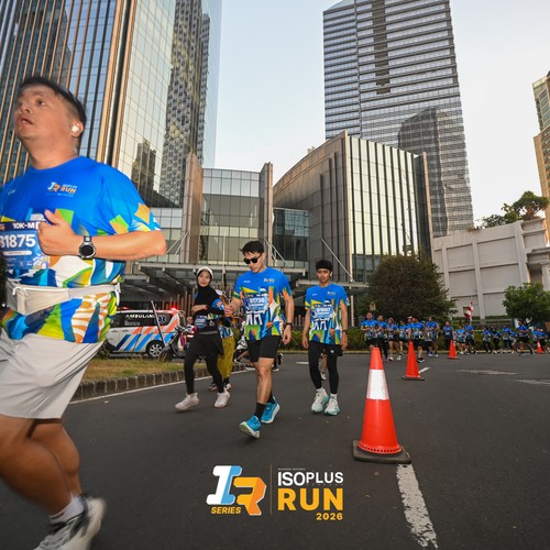 Race photo from ISOPLUS RUN 2026 - JAKARTA