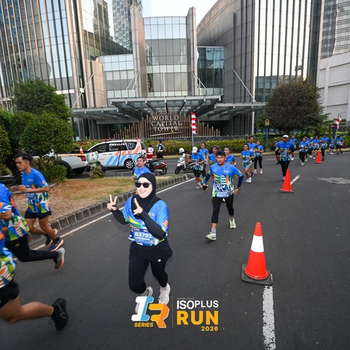 Race photo from ISOPLUS RUN 2026 - JAKARTA