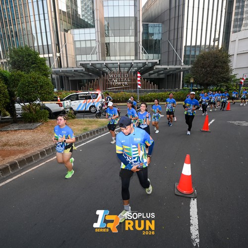 Race photo from ISOPLUS RUN 2026 - JAKARTA